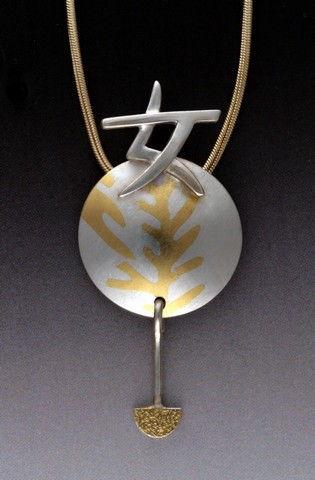 MB-P337 Pendant, The Future is Female $264 at Hunter Wolff Gallery